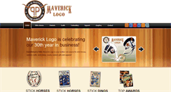 Desktop Screenshot of mavericklogo.com